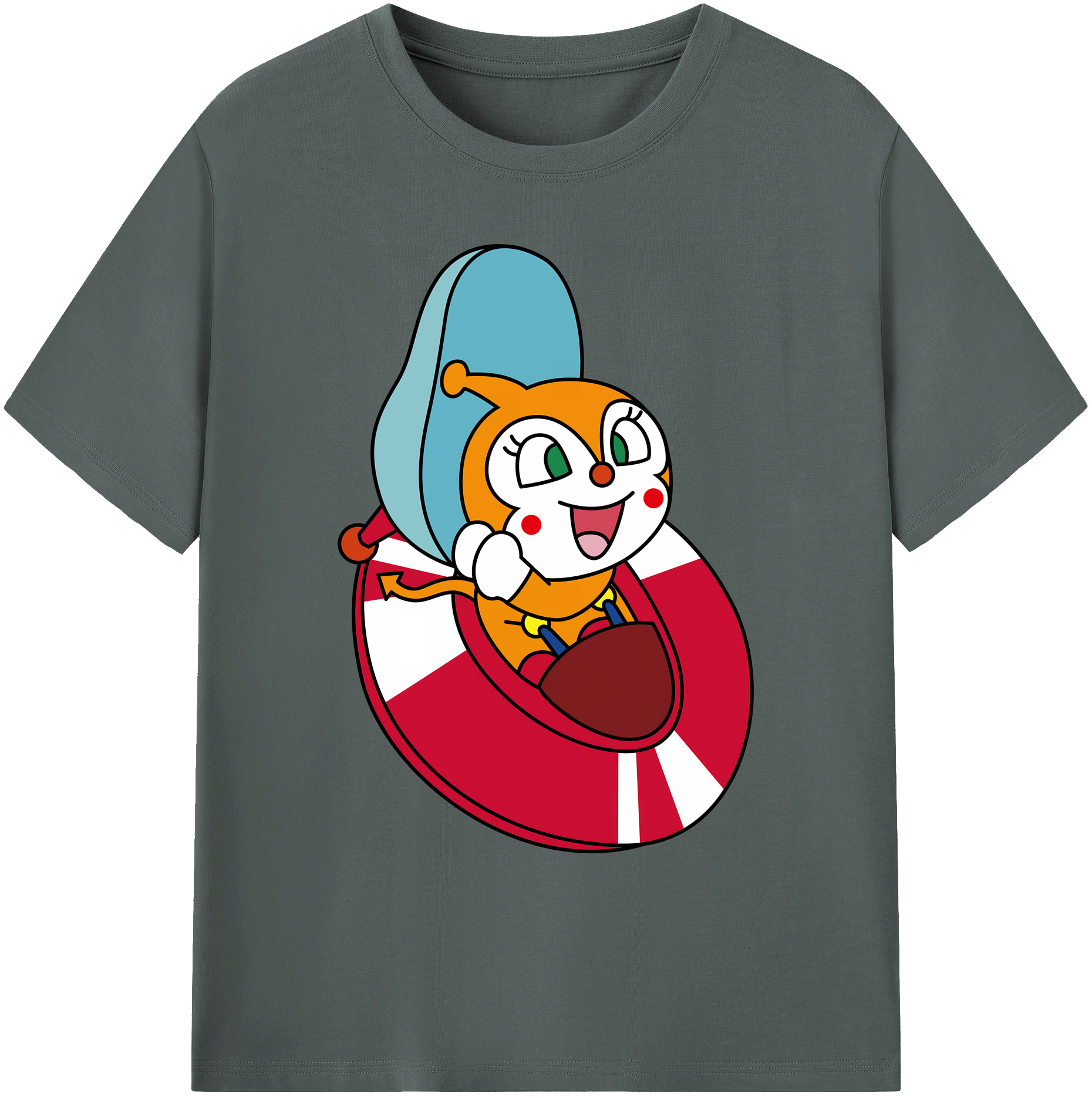 （画像用） アンパンマン Anpanman 綿100％ メンズ半袖Tシャツ｜肌触りやわらか＆通気性